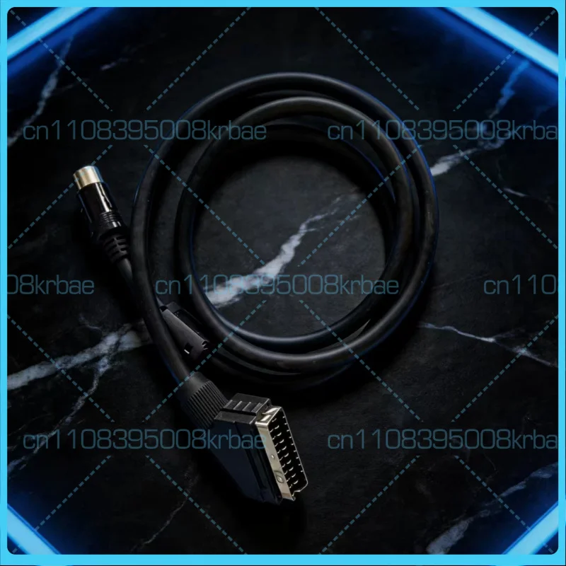 For Neo Geo AES SCART Cable European Standard High Definition Custom Wire Sturdy Durable Game Console Cord