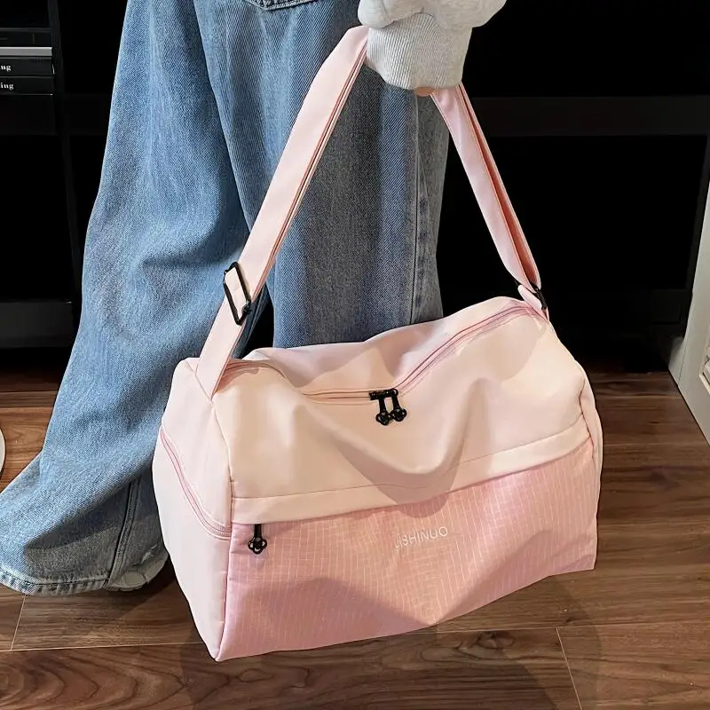 

Drawstring-Closure Fashion-Forward Compact-Size Outdoor Workout Handbag