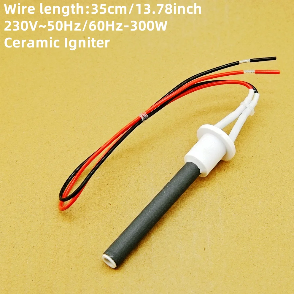 Ceramic igniter 230V 300W, B04 quick ignition for home appliance accessories pellet stove igniter