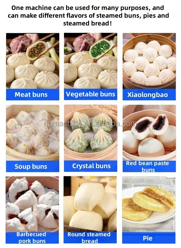 mini momos making machine baozi  filling  siomai maker automatic china tangbao   NP Brand