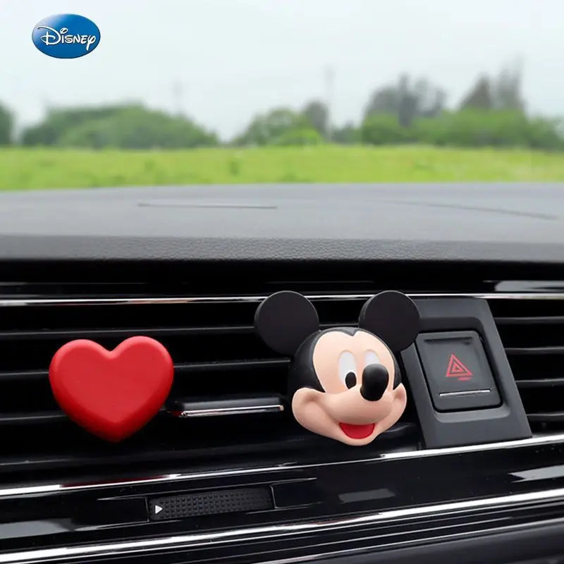 

Disney Car Perfume Mickey Car Interior Decoration Cute Cartoon Accessories Air Conditioning Ventilation Ornaments Aromatherapy