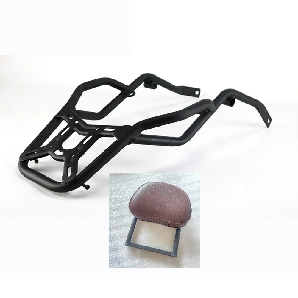 Passenger Backrest KPM 200 LIFAN KPM 200 KPM200 Rear Side Saddle Bag Box Motorcycle Luggage Rack Carrier