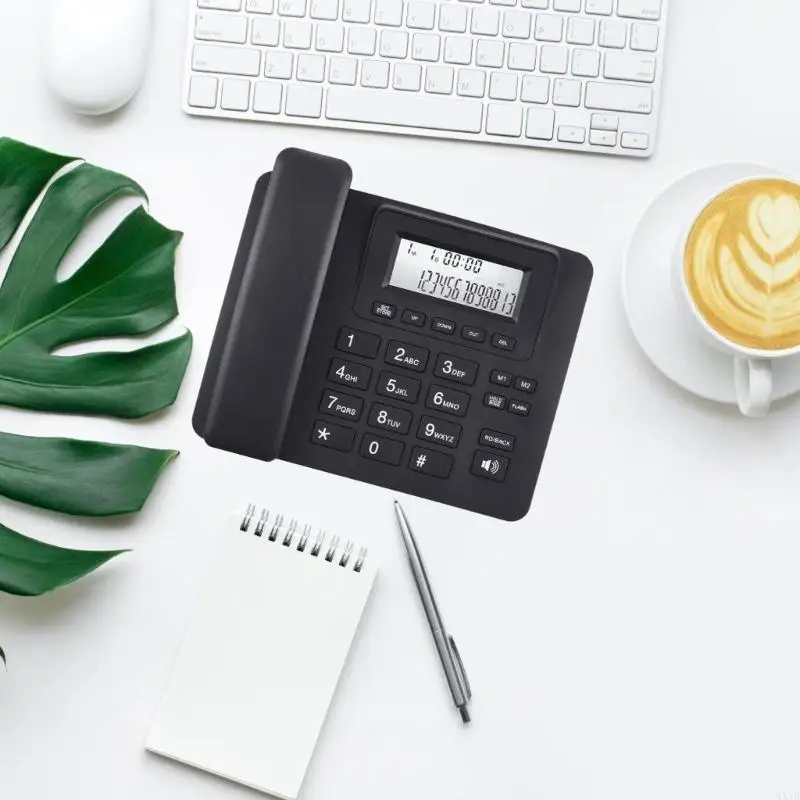 Desktop Corded Telephone for Home Landline Telephone with Big Button Phone