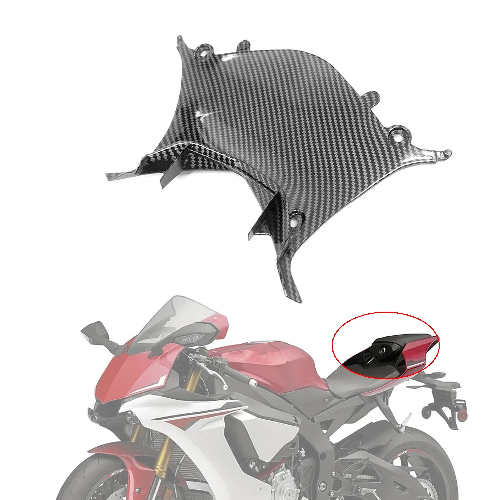 

Carbon Fiber Motorcycle Parts Paint Rear Tail Center Panel Cover For YAMAHA YZF-R1 R1M R1S 2015 2016 2017 2018 2019 r1