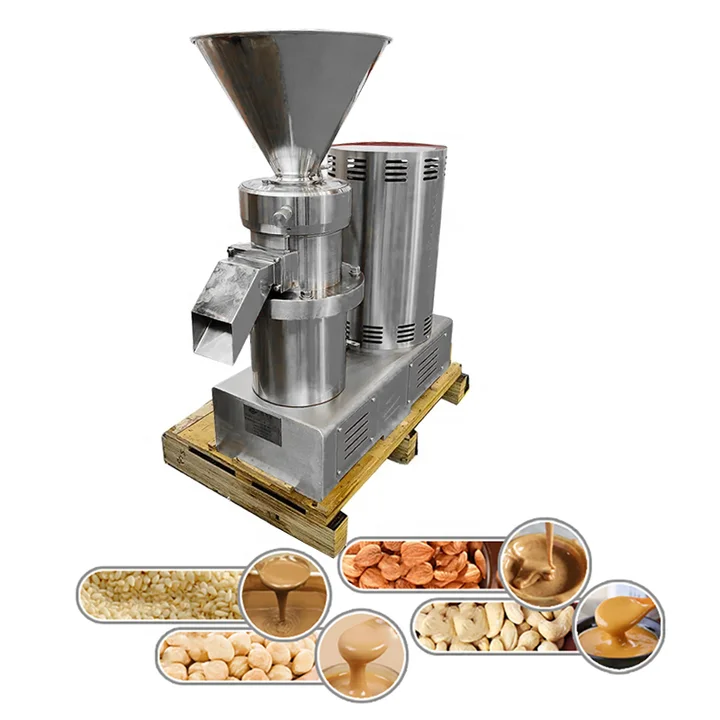 

Pistachio Commercial Peanut Butter Making Nut Paste Grinder Machine Colloid Mill