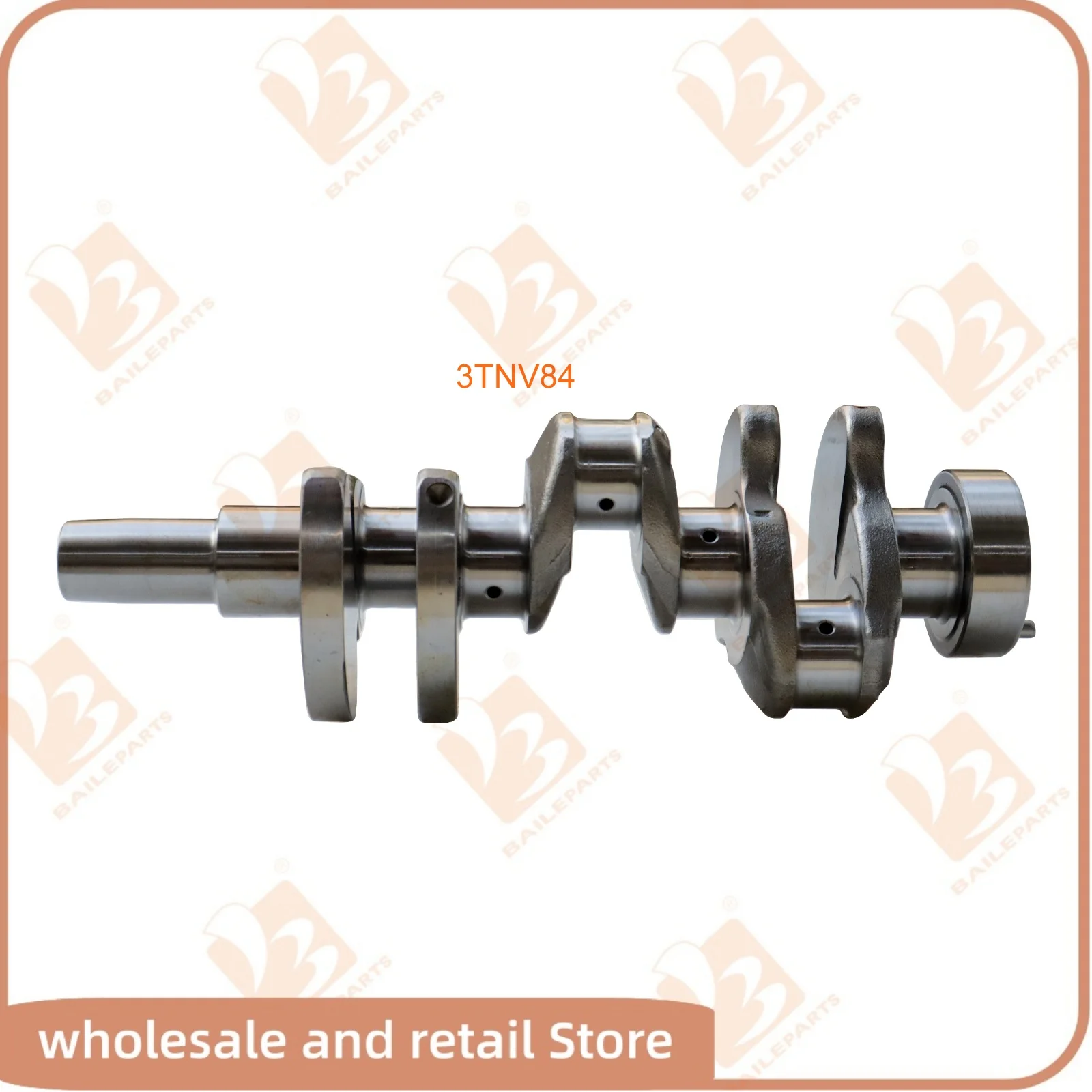 

3TNV84 Crankshaft For Yanmar Overhaul Rebuild Kit Engine Spare Parts