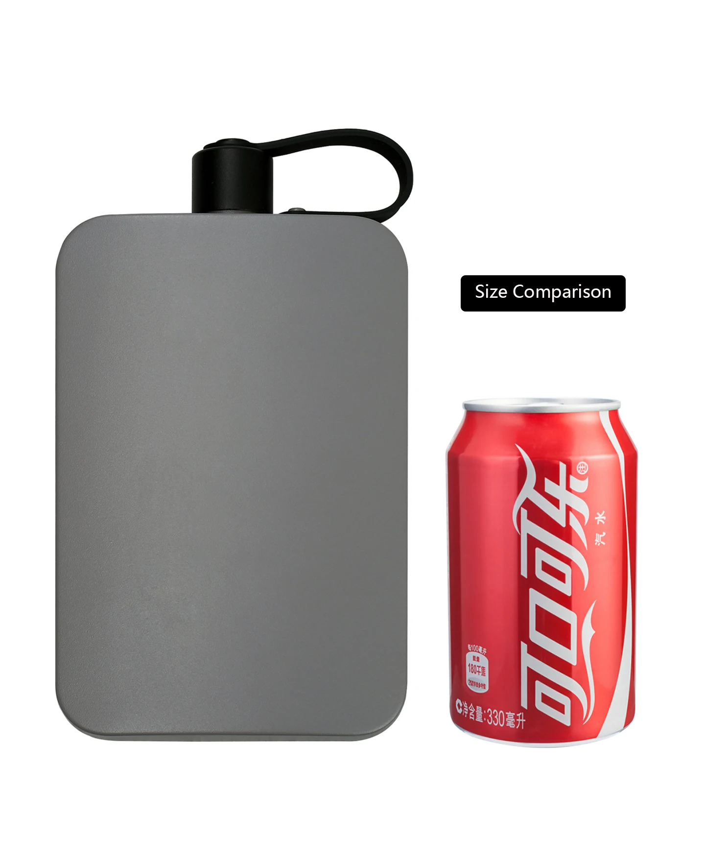 500ml 304 Edelstahl-Hüftflasche mit Foto-Logo, DIY Laser-Gravur, tragbare Outdoor-Wasserflasche mit Trichter, Geschenk für Männer – Detail 5