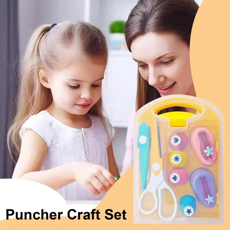 Puncher Craft Set Leaves Butterfly Star Heart Flower Punch Single Crafting Scrapbook Punches Shape Cutters For Greeting Cards