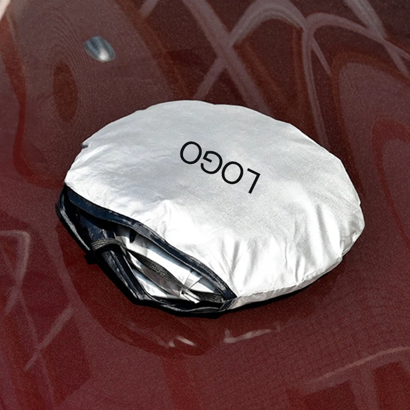 

Windshield Sun Shade Foldable Car Sun Shade Blocks UV Rays Sun Visor Protector Cool Down Interior For Mini COOPER 2024 2023 2022