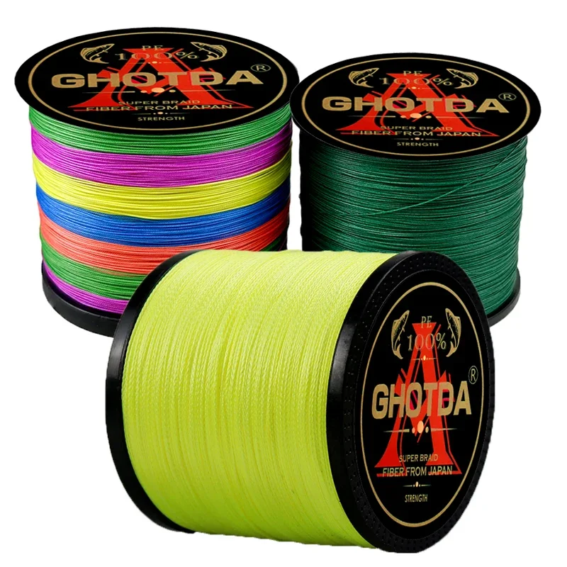 16 Strands Strong Durable Braided Fishing Line Multifilament Pesca 25-200LB 300M Abrasion Resistant PE Main Wire 0.16mm-0.80mm