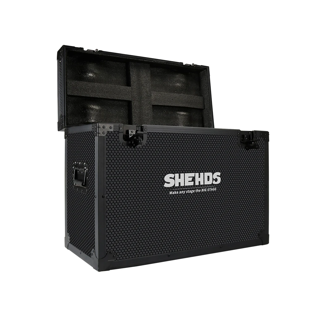 SHEHDS Flight Case 2 In 1 Fast Shipping LED Beam+Wash 19x15W/ Beam 230W 7R for Disco KTV Party DJ Professional Stage Equipment