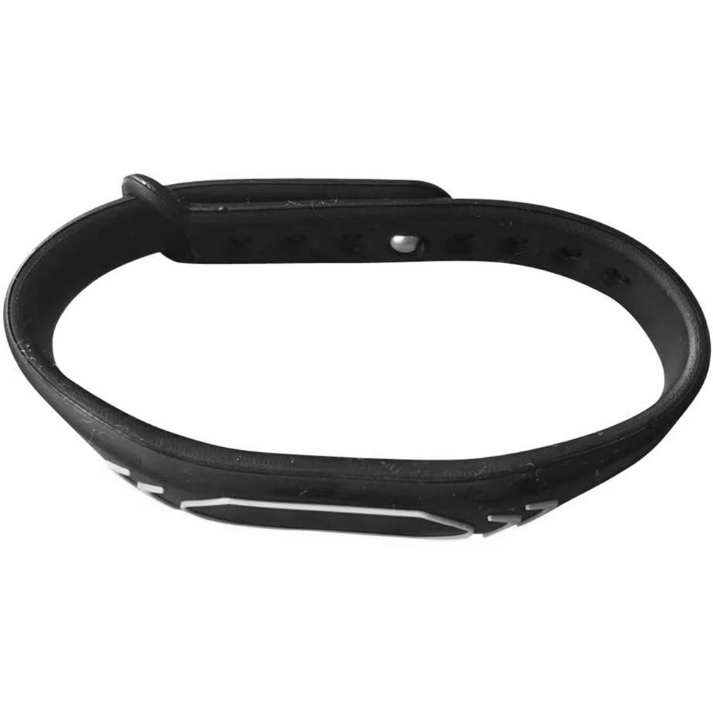 125 كيلو هرتز RFID قابل للكتابة T5577 أساور معصم سوداء من السيليكون قابلة لإعادة الكتابة