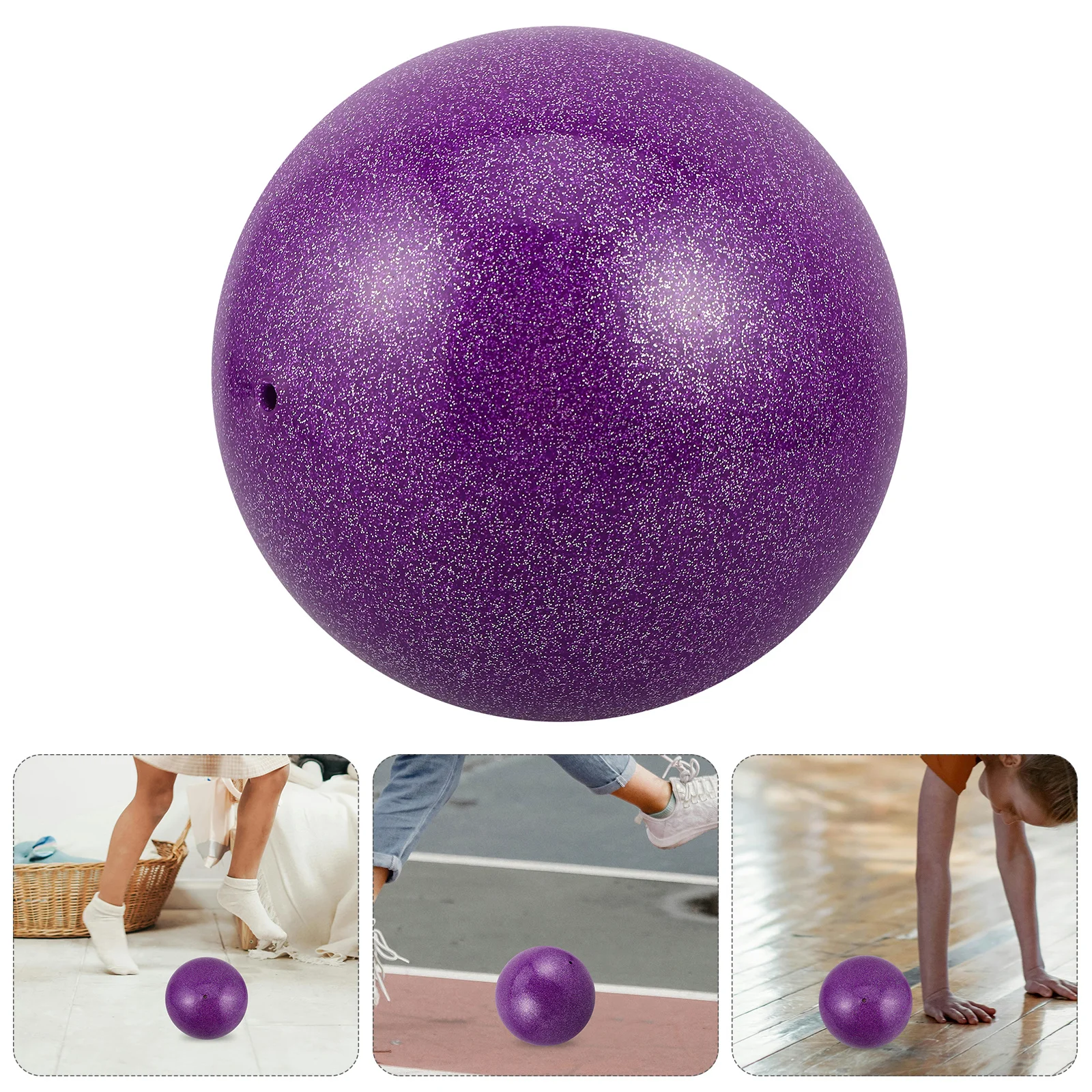 

Small Gymnastics Ball Inflatable for Dance Practice Competition Strengthen Training Exercise
