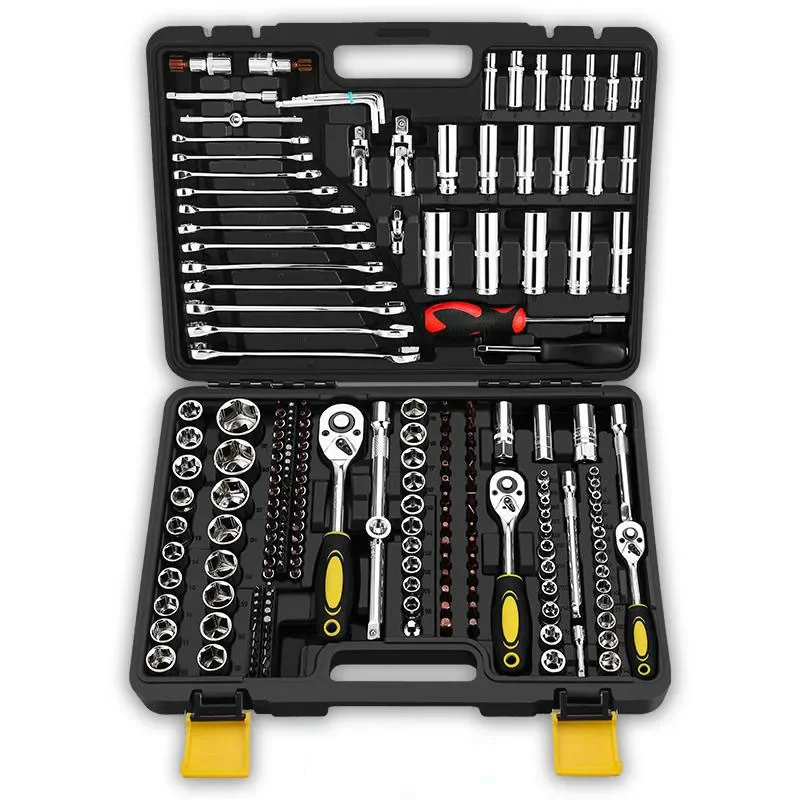 216 piece mechanic tools full automotive set auto repair set diy tool wrench socket hardware tool