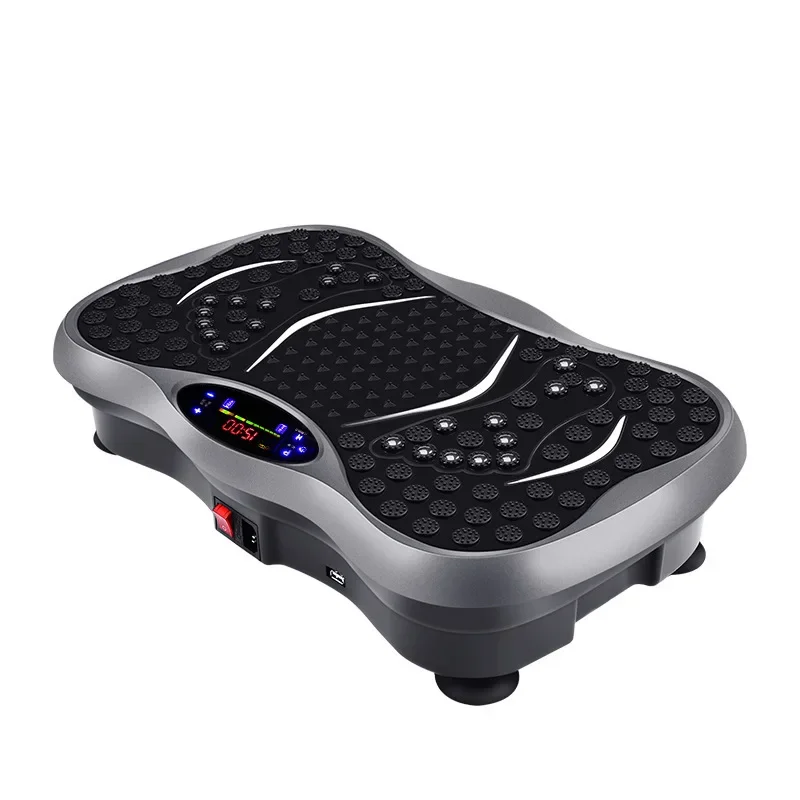 Newly Designed Fat Burning Sports Equipment Crazy Fitness Massage Bluetooth Vibration Platform Fitness Machine Vibration Plate