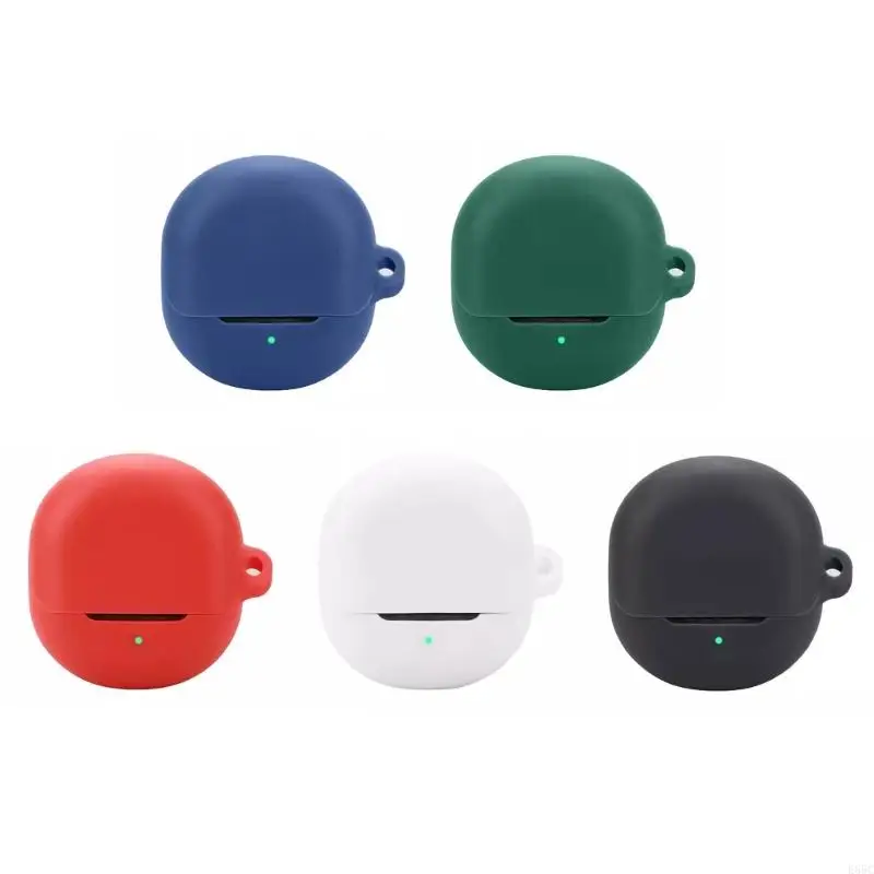 E65C Silicone Case Water Resistant Earphone Storage Case Long Service Earbud Case Earphone Protector for Headphone Air5