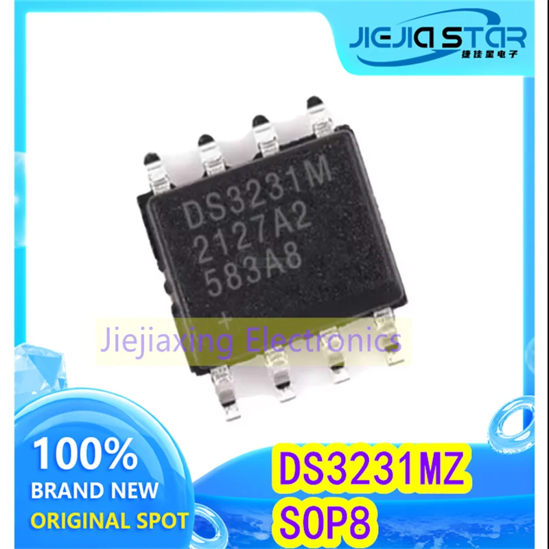 

(2/10pieces) DS3231MZ DS3231M SOIC-8 real-time clock chip new original electronics spot