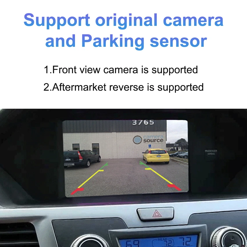 Wireless CarPlay & Android Auto Interface For Hondy Odyssey 2014-2019，Support Mirrorlink, Navigation, Camera,Radio Car Play