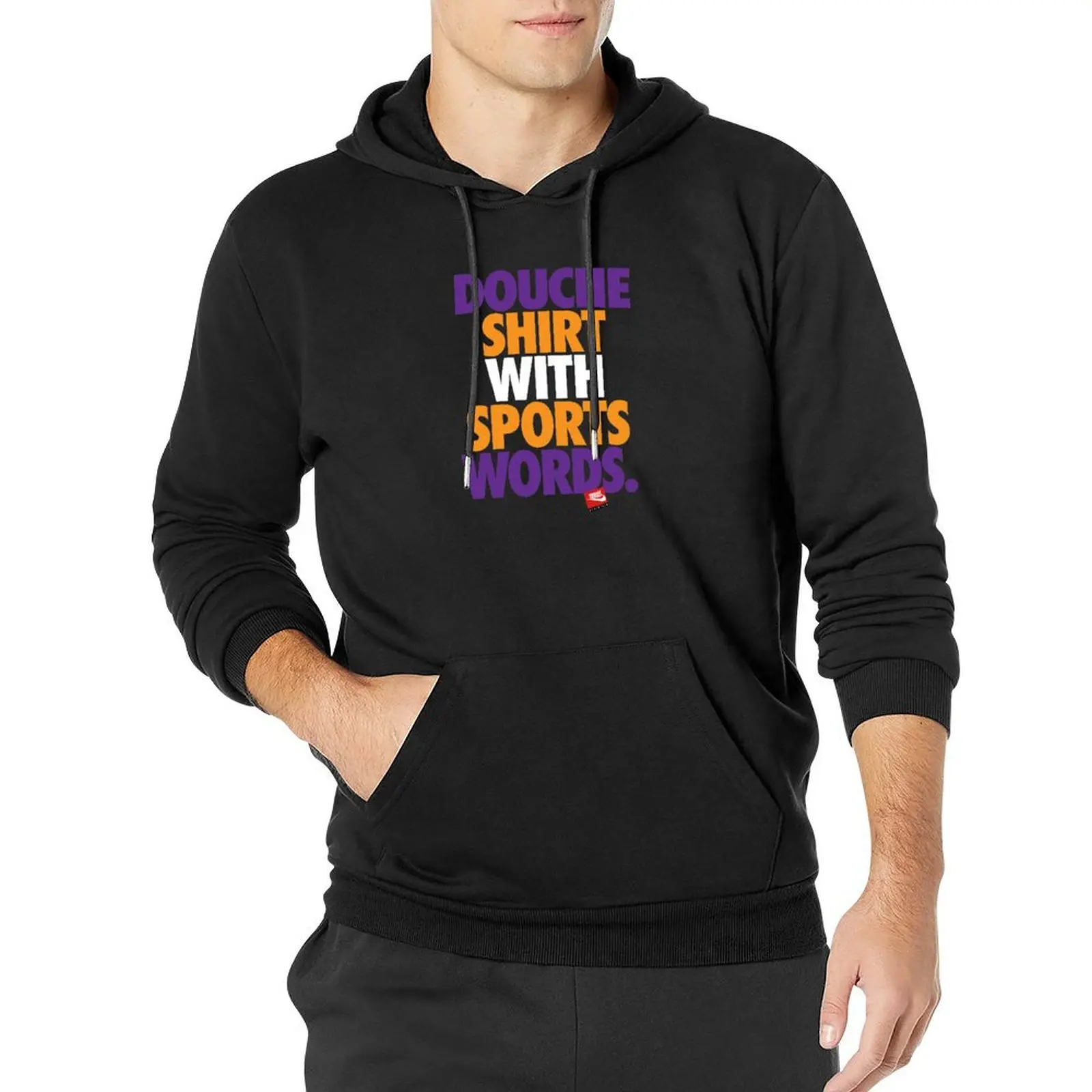 

DOUCHE SHIRT WITH SPORTS WORDS Pullover Hoodie anime clothes new hooded tee