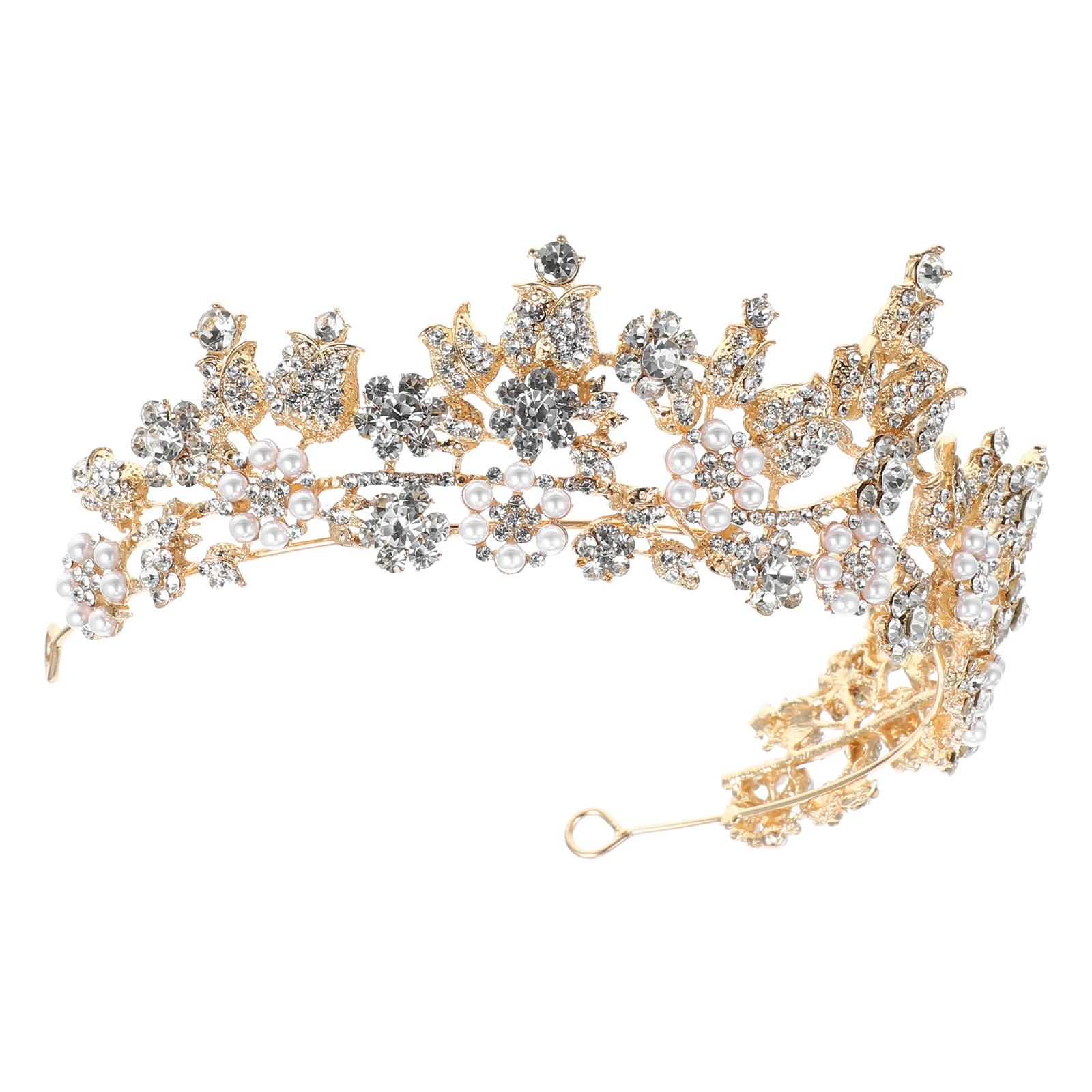 

Woman Tiara European and American Bridal Wedding Party Headpiece Miss Headband Crown