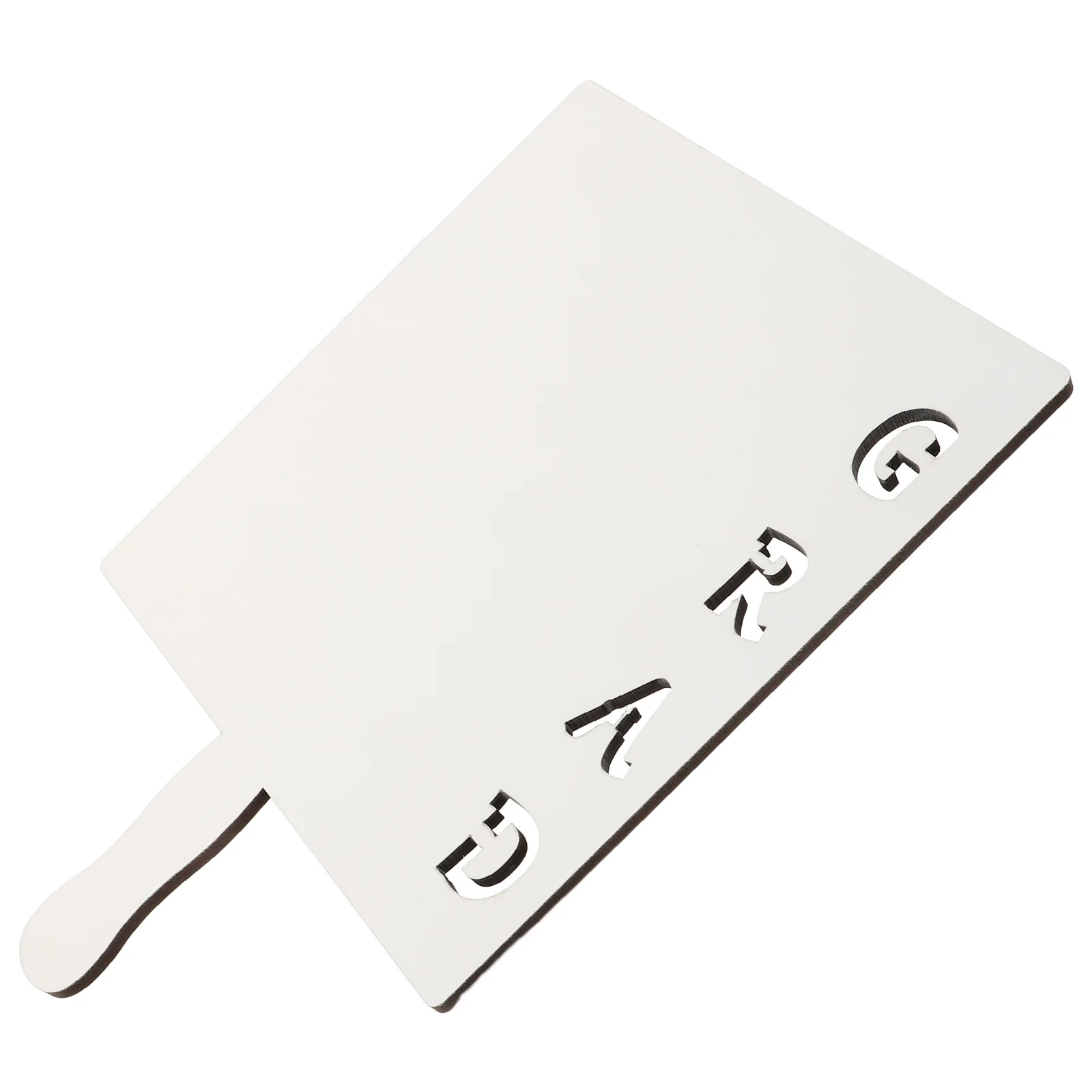 

Graduation Season DIY Handheld Photo Frame Sublimation Fan Double Sided Printable Heat Transfer Picture Frame Party Decoration