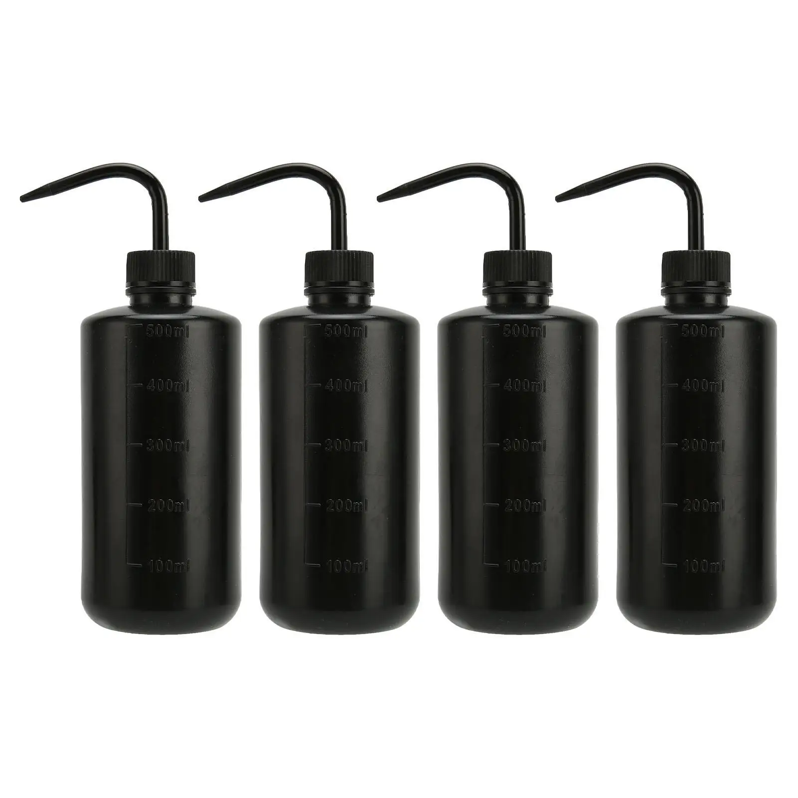 

4pcs Tattoo Washing Squeeze Bottles with Curved and Scale Line - 500ml Tattoo Accessories