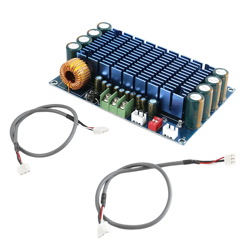 XH-M180 TDA7850 โมดูลบอร์ดเครื่องขยายเสียงในรถยนต์ DC 12V 2/4 แชนเนล โมดูลเครื่องขยายเสียงดิจิตอล 4*50W ชิ้นส่วนอิเล็กทรอนิกส์