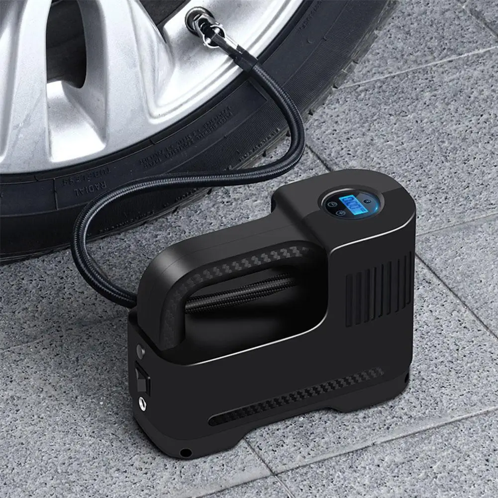 

Car Air Pump Digital Tire Inflator Portable Air Compressor Pump Electric Air Pump Car Electronic Supplies Accessories