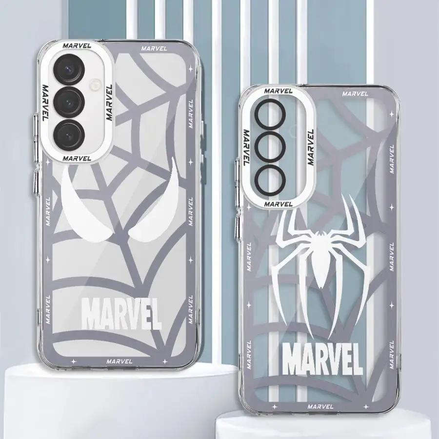 Marvel Spider Man Cool Logo phone Case for Samsung A13 A14 A15 A23 4G 5G A24 4G A25 A33 A34 A53 A54 A73 A35 A55 5G bag