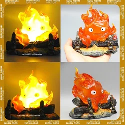 Cartoon Calcifer Objects Lamp Cartoon Anime 12cm Candle Desktop Action Figures Model Statue Pvc Model Collection Ornament Toys