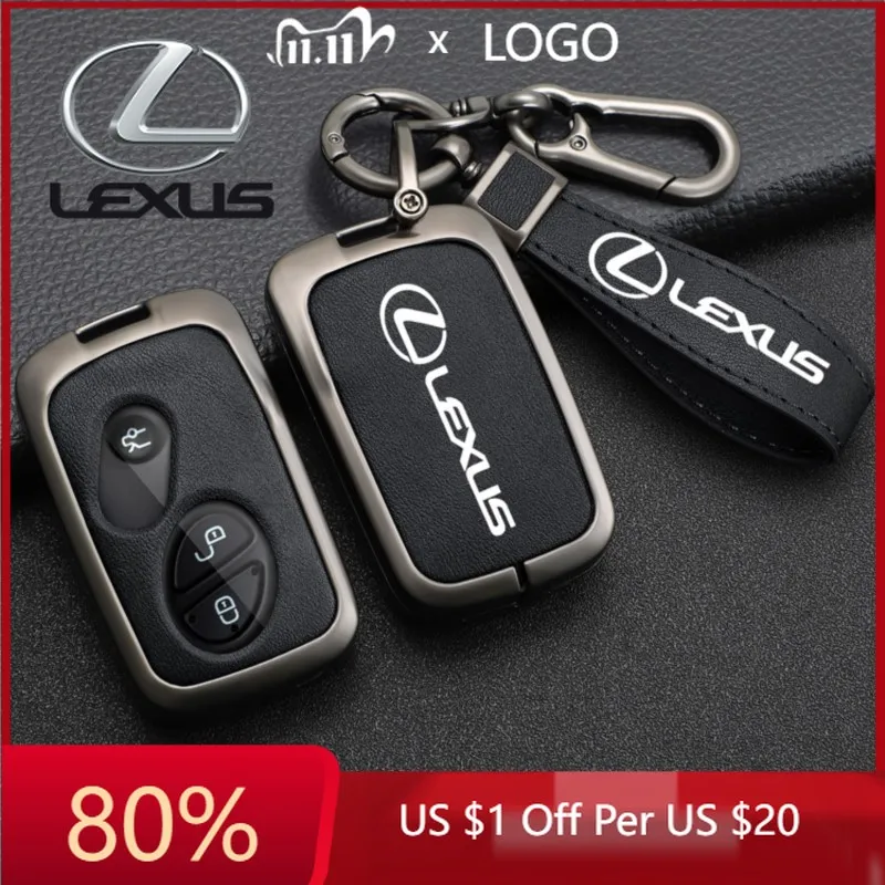 

2026 Hot Interior Stickers Car Key Case Cover Shell Fob For Lexus GX460 RX350 ES350 IS250 GX460 LX570 IS350 GS430 GS300 GS450h A