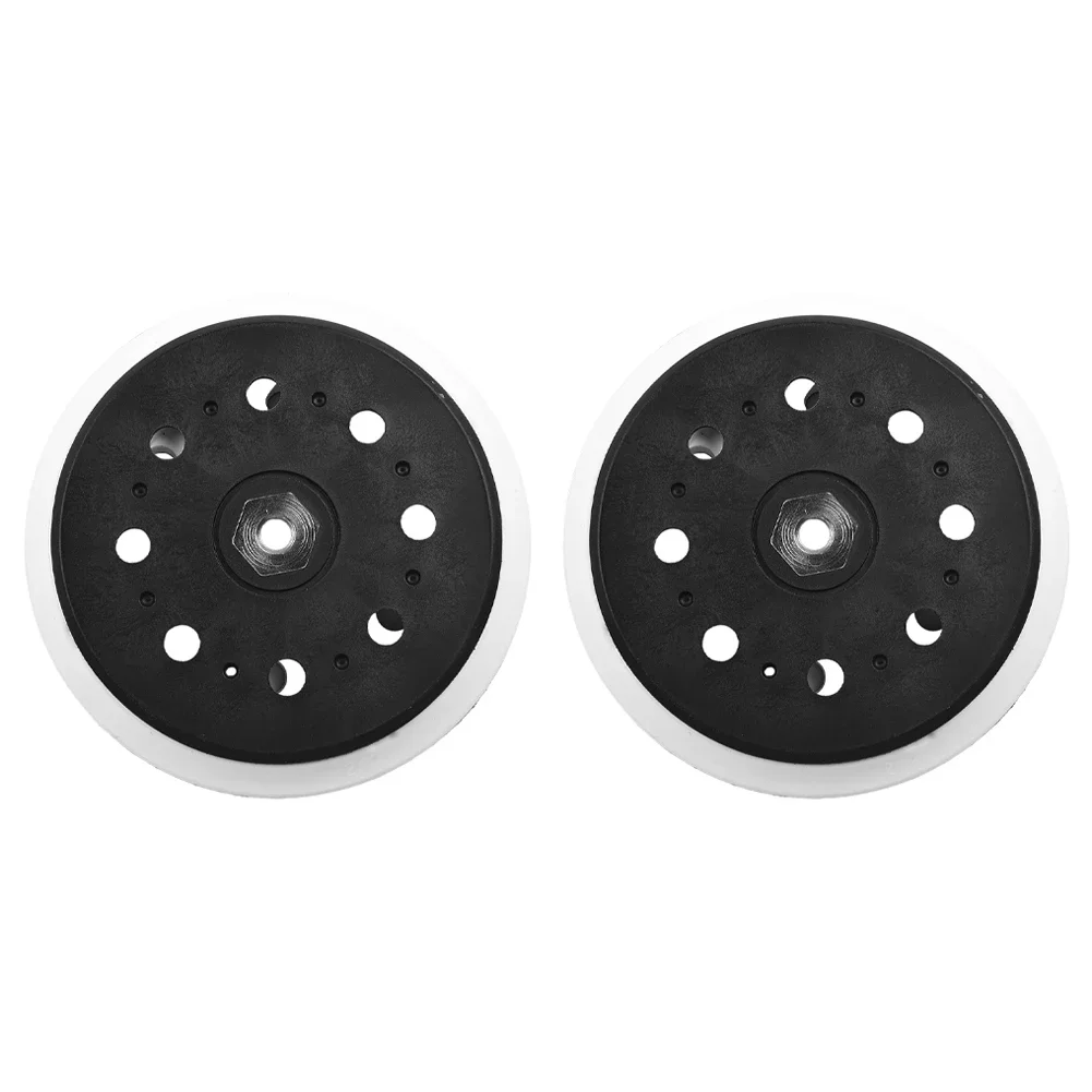 

Orbital Sander Pad Polishing Disc For Woodworking For Auto Detailing Strong Stickness Uniform Hook White And Black Color