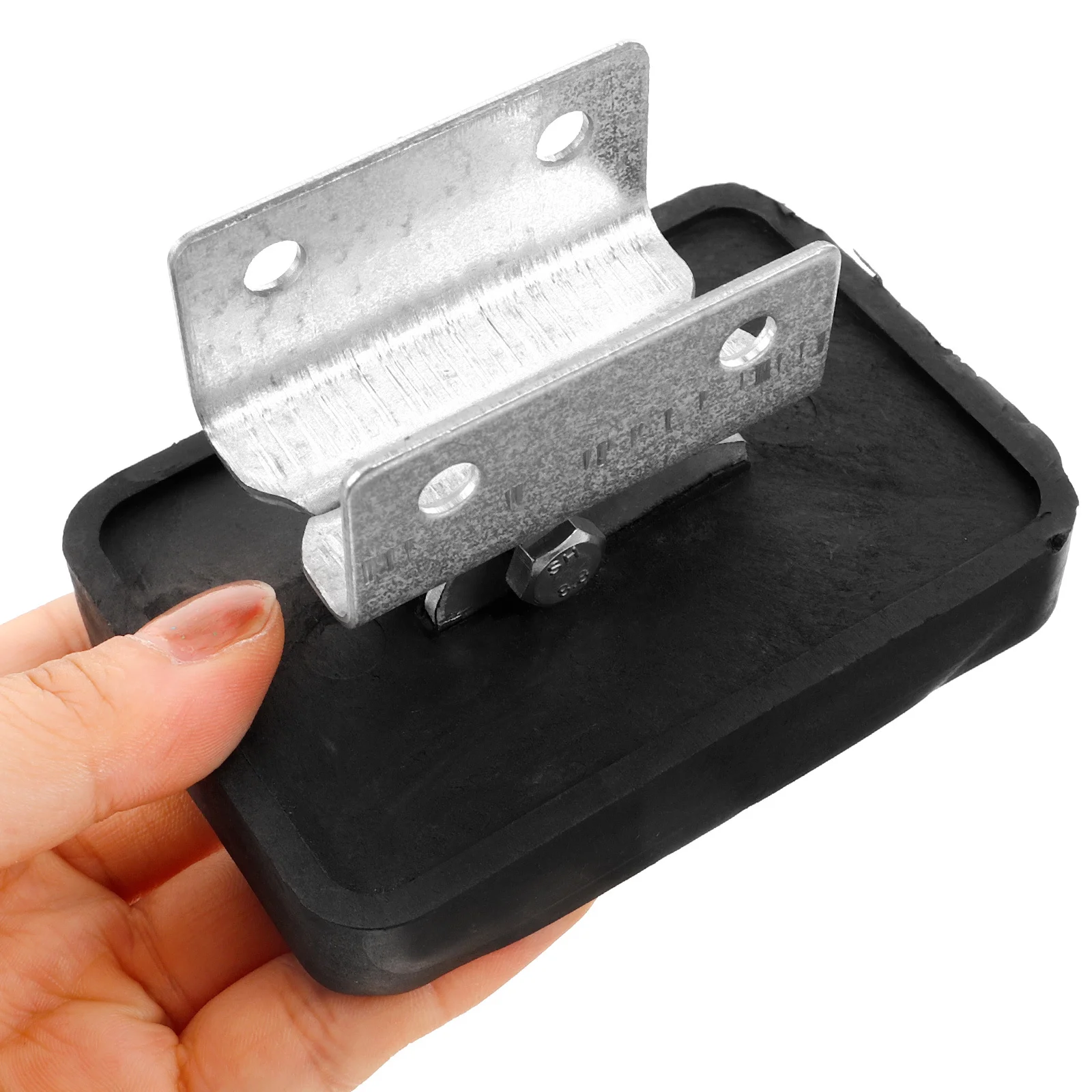 

Thickened Rubber Foot Pads 1 8mm Black Anti Slip Stabilizer for Ladder Legs Furniture Protectors Durable Home Use