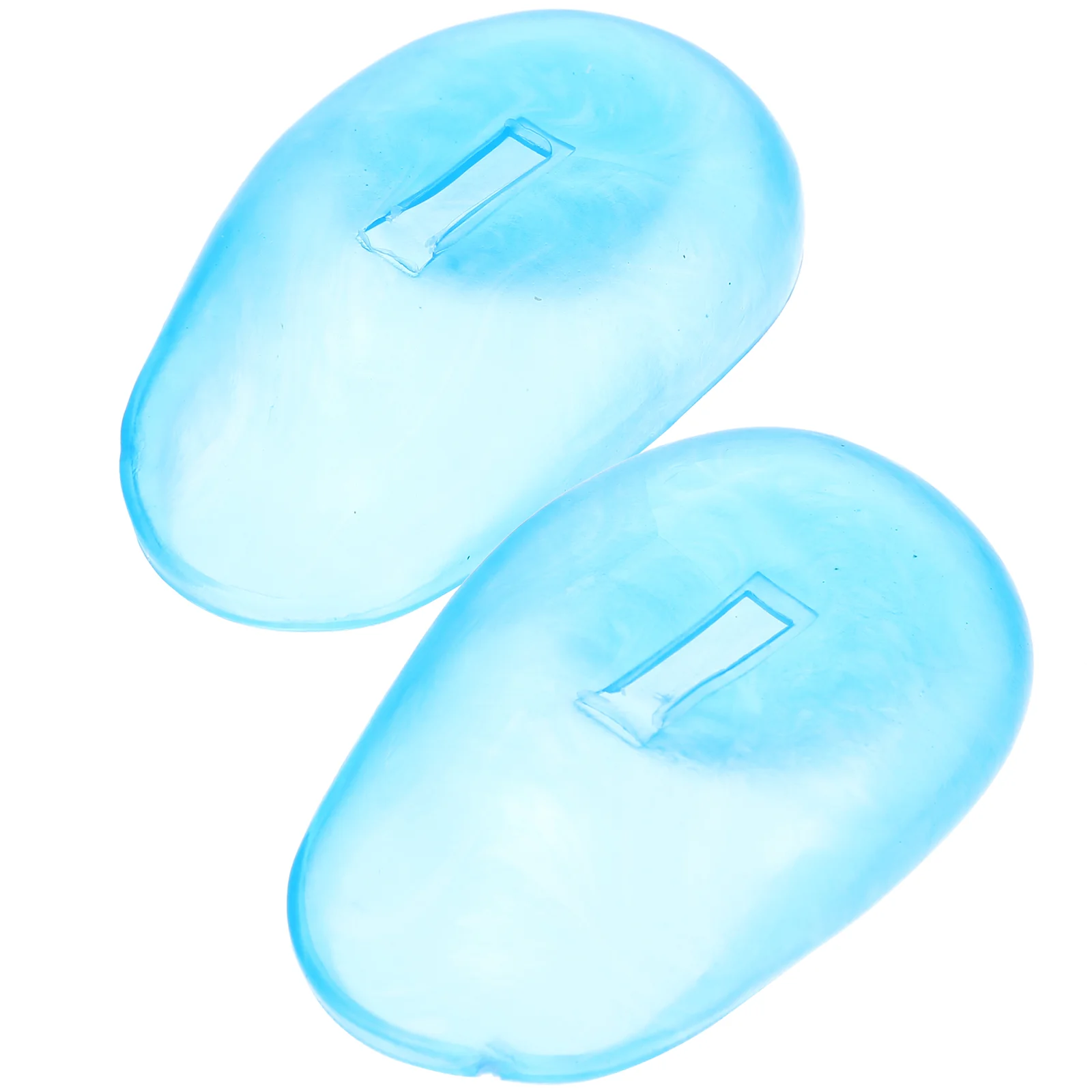 2 Pcs Silicone Ear Cover Waterproof Shield Salon Baby Easy Cleaning Reusable Hair Dye Noise Reduction