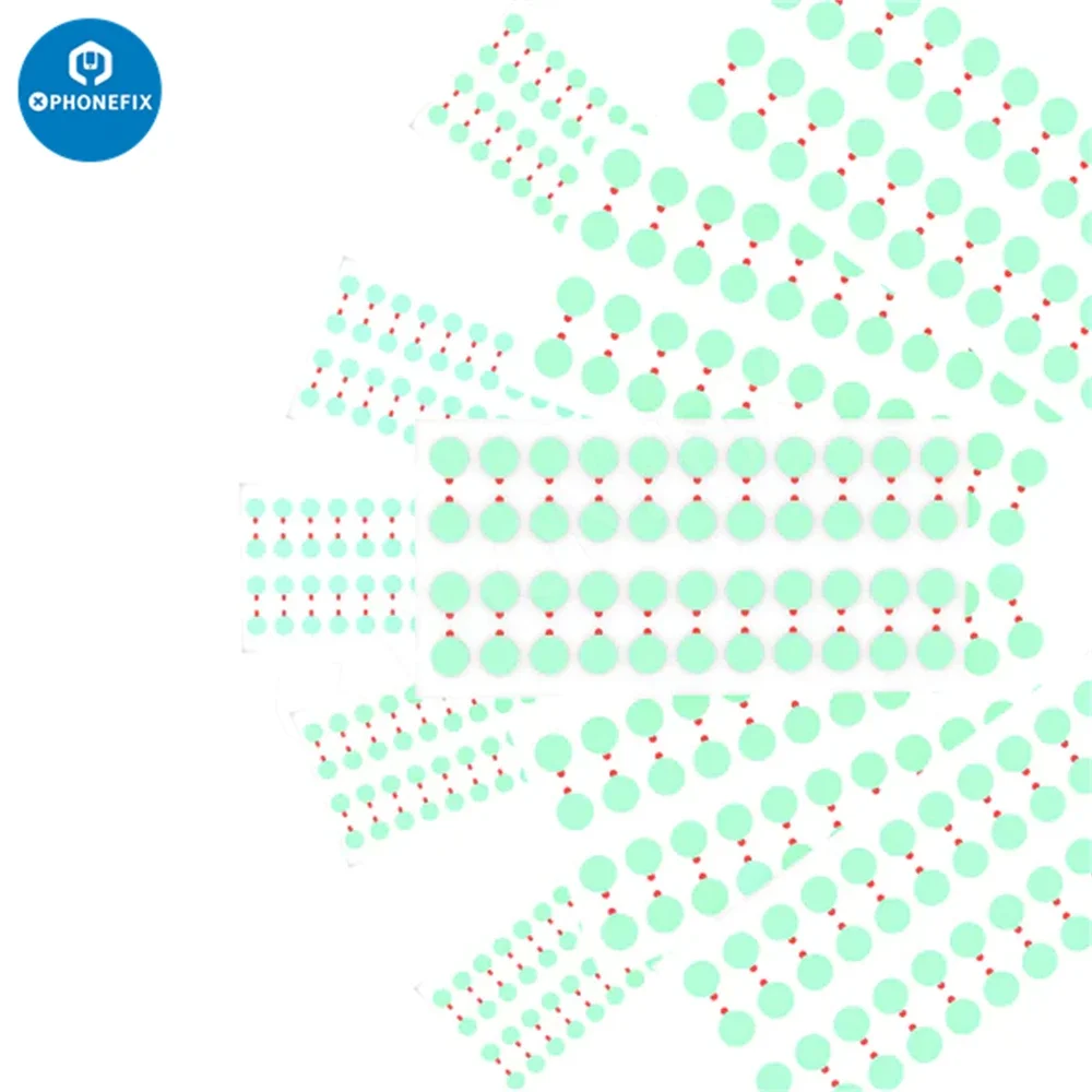 Imagem -05 - Câmera do Telefone Impermeável Etiqueta Protetora Dot Matrix Fita à Prova de Poeira Resistente à Água Repair Tool Grupo Frente Traseira Da30 2uul 1000 Pcs