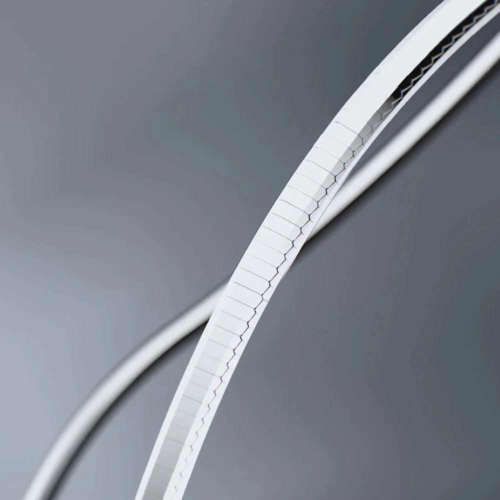 سوار eManco عالي الجودة من الفولاذ المقاوم للصدأ مطلي بالذهب على شكل عظمة الثعبان مع أسلوب بسيط لملابس الحفلات الرجالية #5