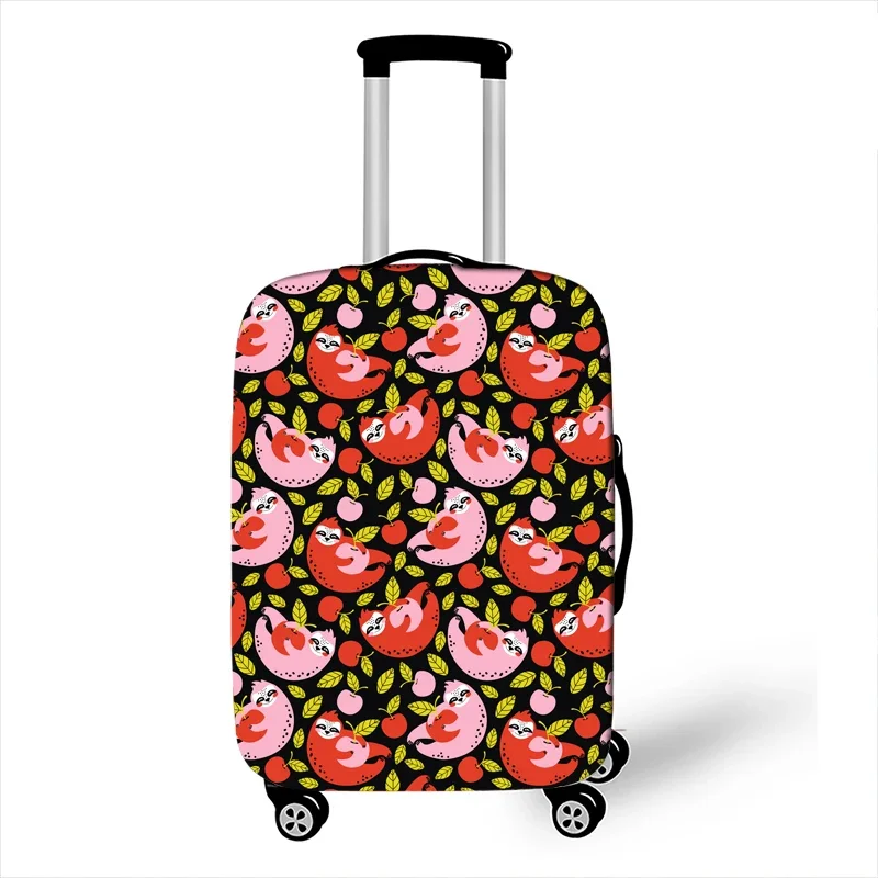 Funny Slow Sloth Print Luggage Cover for Travelling Anti-dust Suitcase Covers Elastic Trolley Case Protective Cover