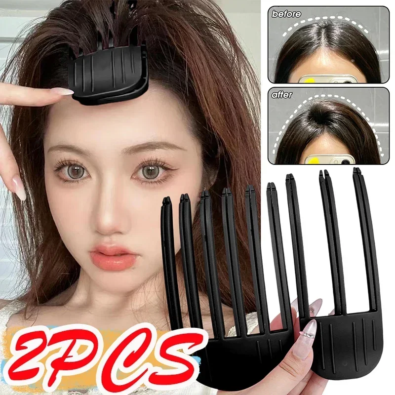 Naturally Fluffy Hair Roots Clips Combs Lazy Hair Top Styling Curling Barrel Portable Korean Wind Sculpting Comb Fluffy Hairpin