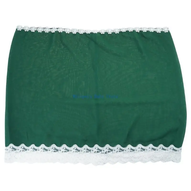 

U90E Женская кружевная вуаль ручной работы Фата для вечерних вечеринок Модный аксессуар для церкви, мессы и свадьбы