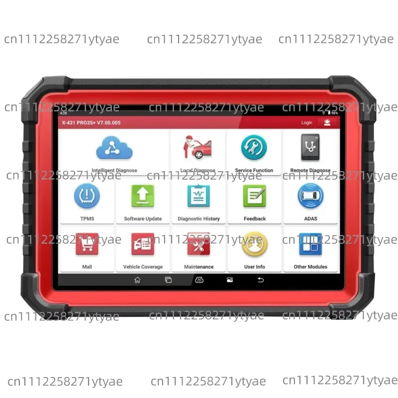 X431 PRO3S + V5.0 bi-directional scanner, 37 + reset service