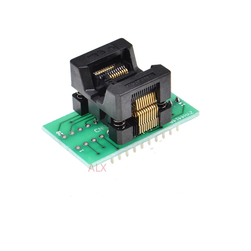 1pcs Ssop20 Tssop20 To Dip20 Programmer Adapter Socket Tssop To Dip Converter Test Chip Ic Ots-20(28)-0.65-01 For 0.65mm Pitch