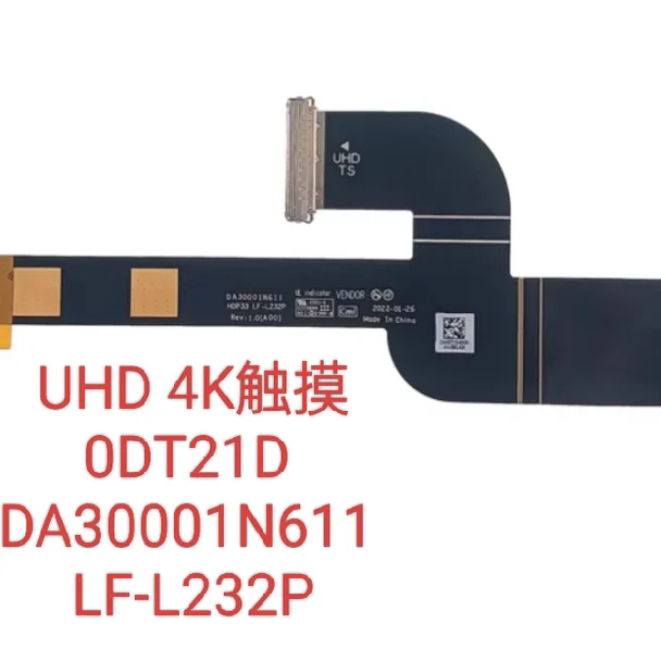 

For Dell Dell XPS13 9315 UHD 4K Touch Screen Cable 0DT21D DA30001N611 LF-L232P