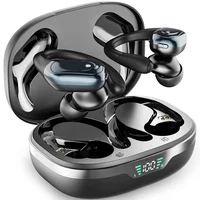 BX17 auriculares Bluetooth Tws gancho para la oreja Bluetooth 5,3 correr deportes botones estéreo Control con micrófono auriculares inalámbricos