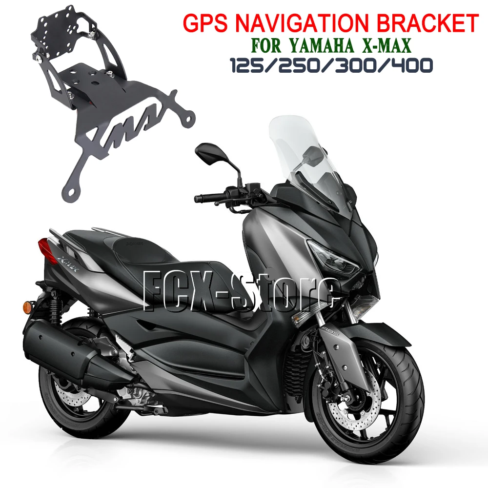 2017 -UP GPS Navigation Bracket Mobile Phone Holder For YAMAHA XMAX X-MAX 125 250 300 400 Motorcycle Accessories XMAX125 XMAX250