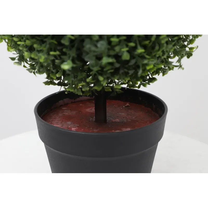 PVC Green Artificial Plant Topiary for Balconies Apartments