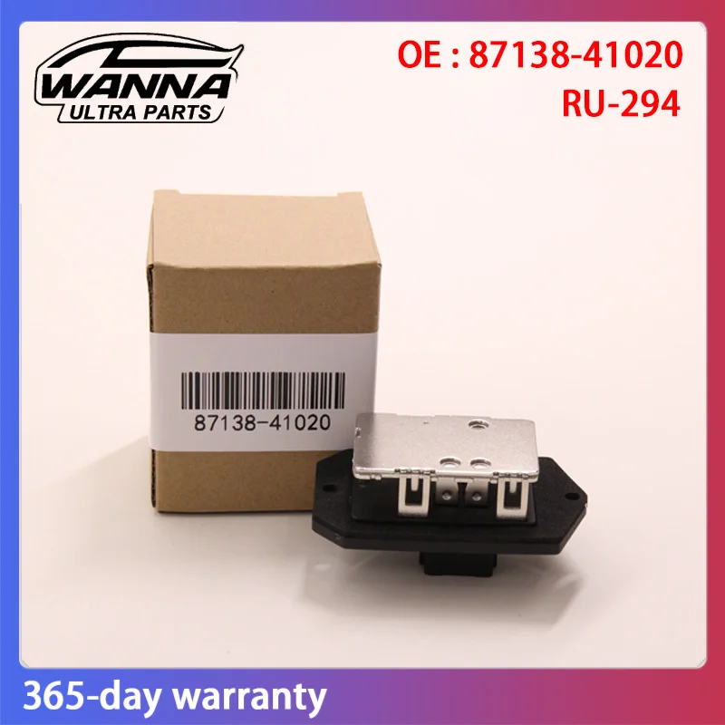 

OE 87138-41020 8713841020 RU294 Blower Motor fan Resistor for Toyota Celica Yaris Corolla RAV4 Sienna Matrix JA1341 87138-20360