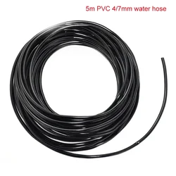 1m/5m Garden Irrigation Hose PVC Water Hose 1/4