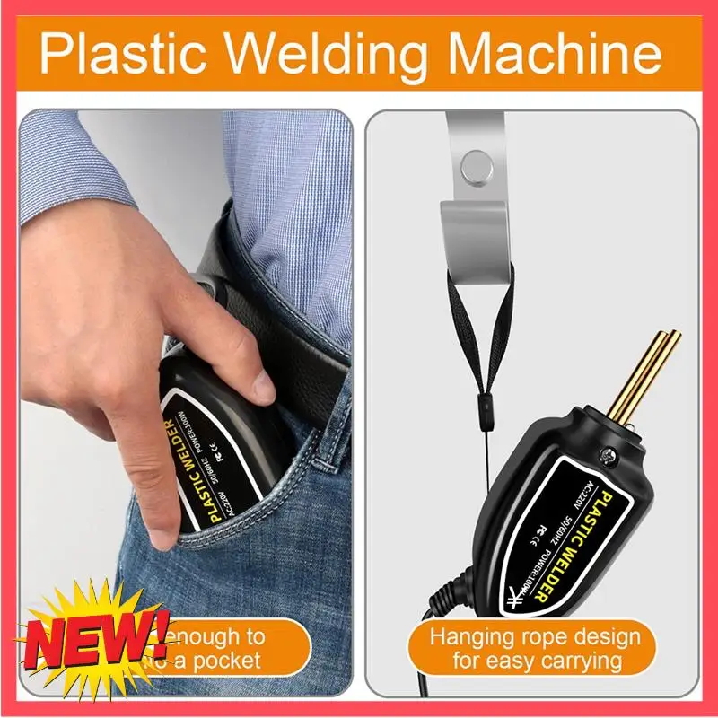 

B17C Plastic Welding Machine Bumper Repair Kit Repair Welding Tool With Welding Bag 200PCS Welder Staples