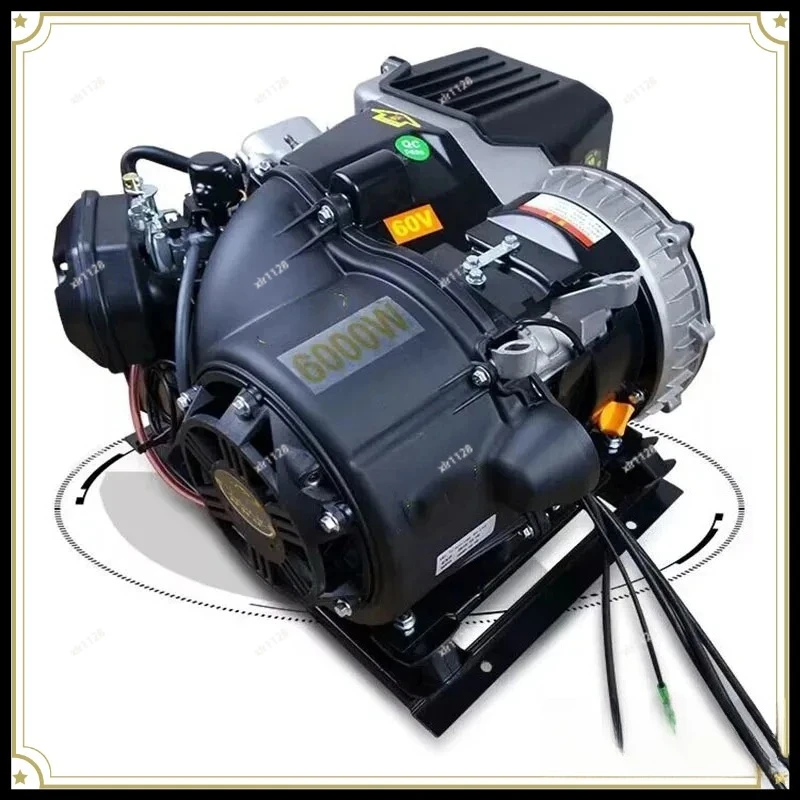 Silent Dual Cooling EV Range Extender 60V 72V Tricycle Quadrocycle