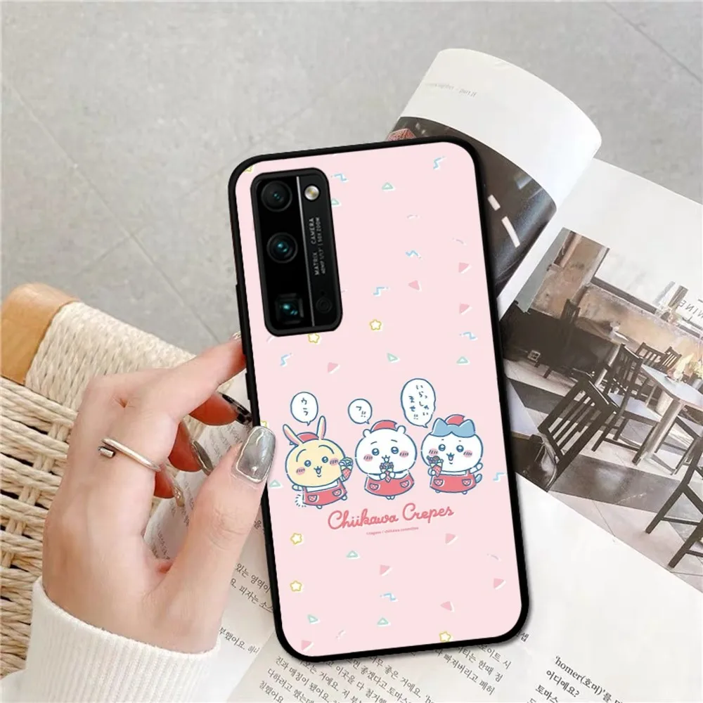 C-ChiikawaS Cute Phone Case For Huawei Honor 10 lite 9 20 7A 9X 30 50 60 70 pro plus Soft Silicone Cover